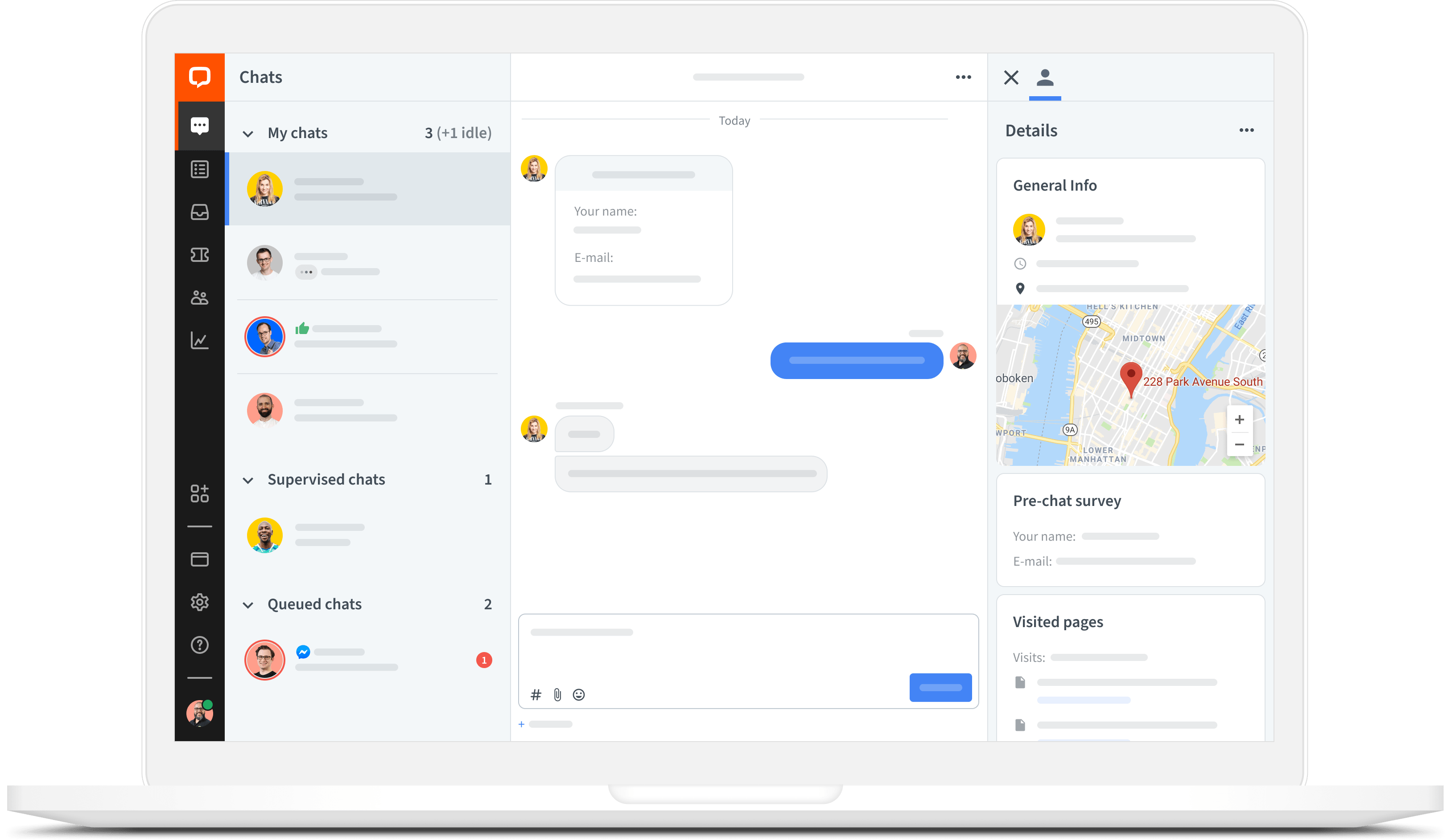 LiveChat app for Mac