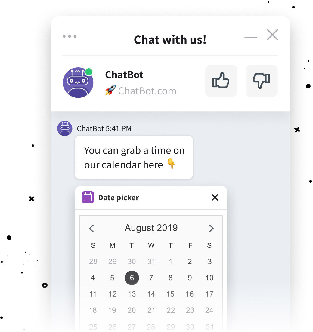 Appointment chat bot for LiveChat integration